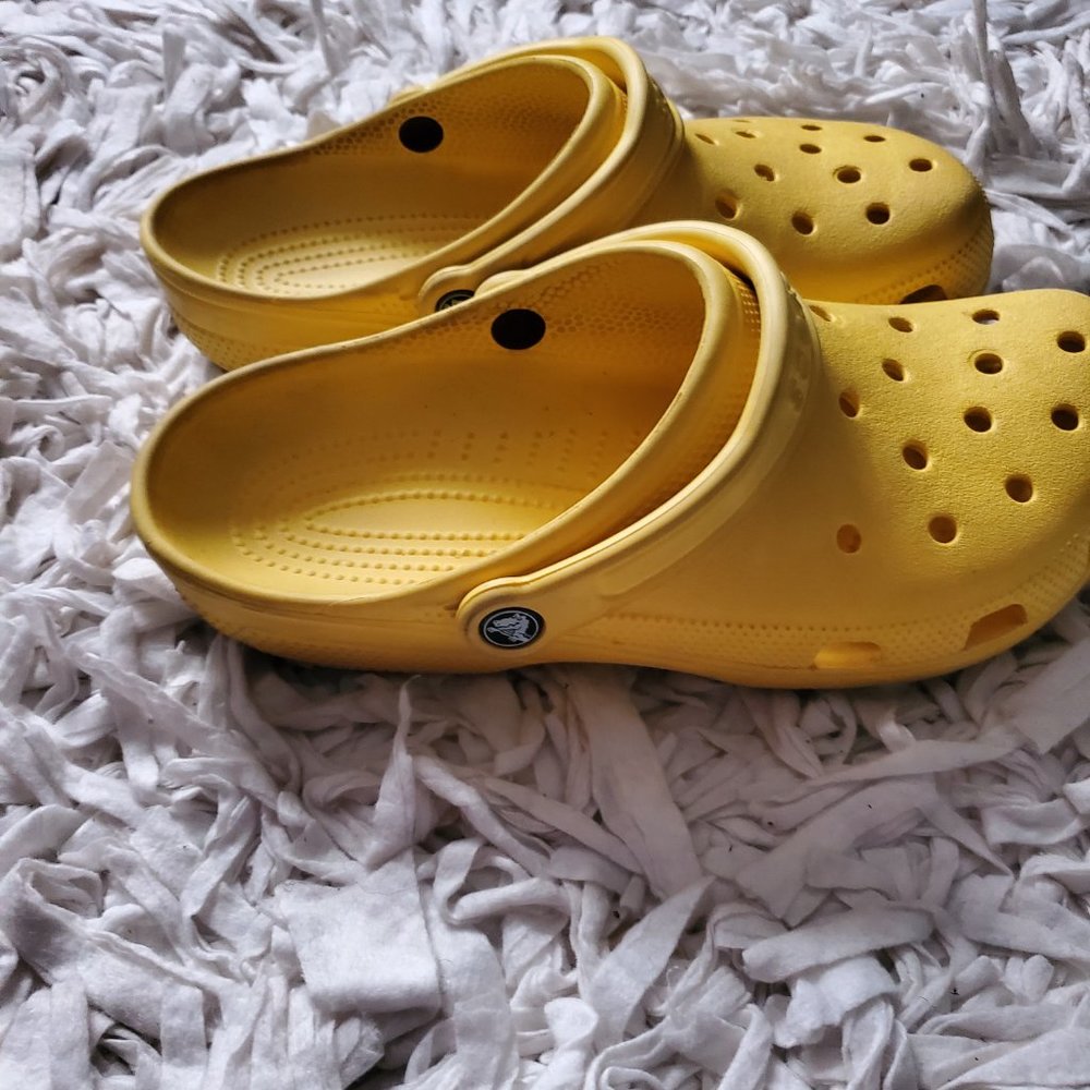 Yellow Crocs - image 3